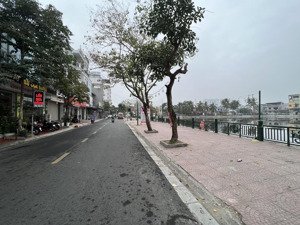 lô đất duy nhất view hồ mặt đường vũ trọng khánh ( thông giữa lạch tray và quán nam )