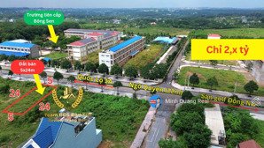 chủ cần bán mt ngô quyền đối diện trường bông sen, khu đô thị gold hill, 5x24, chỉ 2,x tỷ
