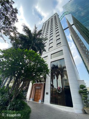 bán toà chdv nguyễn văn hưởng, p. thảo điền, q.2 - 400m2(16x25) - hầm 9 tầng - 76 chdv - hđt 5.4 tỷ