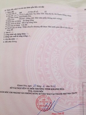 bán nhà khu tái định cư phước đồng