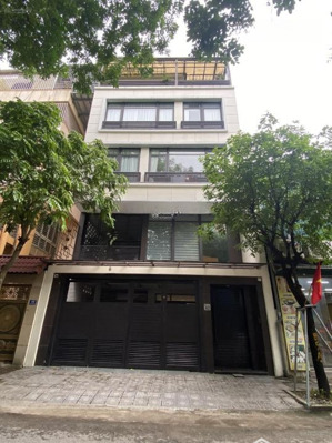 cho thuê nhà trung yên 11 - trung hòa 130m2 xây 6tầng thang máy thông sàn view vườn hoa ôtô đỗ 55tr