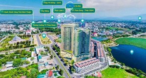 bán nhà hacom mall ninh thuận giá rẻ nhất, 0934435579 đạt, dtsd 301m2