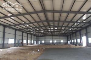 Cho Thuê Kho Xưởng Xã Cần Đước, Long An, Diện Tích Đất: 5.000M2, Nhà Xưởng: 2.500M2, Trạm 1.250Kva