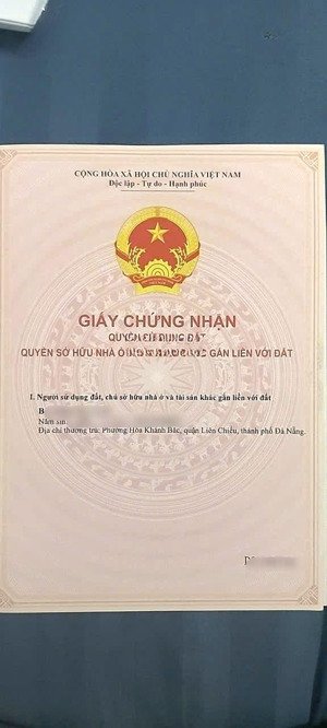 chính chủ cần bán nhà nghỉ mặt tiền quận liên chiểu ra biển nguyễn tất thành chỉ 200m .