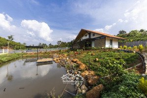 cần bán 1 mẫu đất giá 850 triệu, có sẵn vườn và ao nuôi cá, ngay thị trấn, đường oto