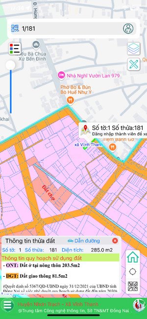 bán nhà mặt tiền đường hùng vương, xã vĩnh thanh, nhơn trạch.