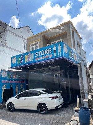 cho thuê nhà mặt tiền kd 2 tầng, 60m2, mặt tiền 10m- 279 bùi thị xuân, p.tân bình, tp.dĩ an,