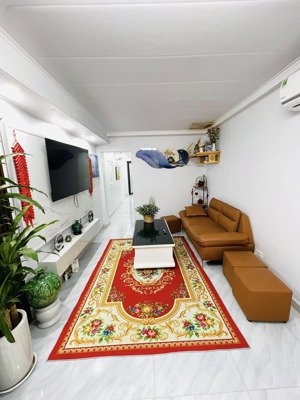 bán tập thể tầng 1, khu đền lừ, 3.x tỷ, ô tô, kinh doanh, 2 ngủ, 68m2, full nội thất, ở luôn.