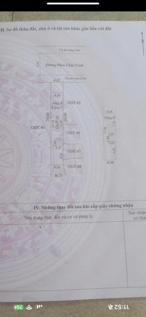 bán nhà mặt phố tại đường phan châu trinh, minh an, hội an, 25 tỷ, 115m2 tặng hđ thuê 50tr/ tháng