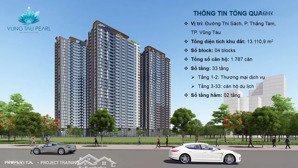 bán codotel căn hộ du lịch vũng tàu pearl 1pn- cơ hội sở hữu căn hộ biển đẳng cấp!
