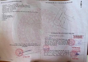bán biệt thự 150 m2 góc 3 mặt tiền hẻm xe tăng, trương công định, phường 3, tp vũng tàu. giá hấp rẻ