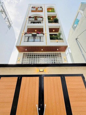 cho thuê nhà mới 6 tầng 157/5d nguyễn gia trí, phường 25, quận bình thạnh