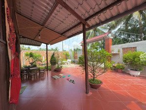 bán nhà vườn gỗ nghỉ dưỡng đường xe ô tô thuộc phước thạnh, tp mỹ tho, tg. dt 204m2 giá 1,650 tỷ
