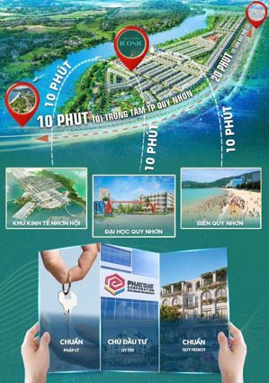 bán đất nền dự án tại quy nhơn iconic, 2,3 tỷ, 80m2