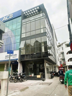 cho thuê nhà góc 2mt số 491 lê văn sỹ, quận 3. dt: 4.2x22m, trệt 3 lầu st có thang máy, 135tr/th