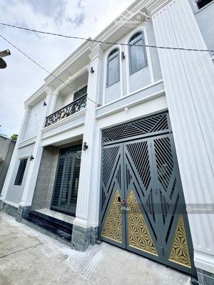 bán gấp nhà 1 trệt 1 lầu hoàn công xây dựng sổ riêng thổ cư 100%, gần cty ajinomoto cầu an hảo