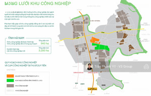 x872. cho thuê đất trong kcn tỉnh hà nam sản xuất hóa chất, xi mạ, xử lý chất thải, tái chế