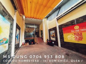 cho thuê mặt bằng cực hot khu chợ sinh viên q.4 doanh thu 3 tỷ/năm