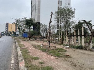 lô đất 84m2 ngang 4.2m mặt đường bùi viện (sau lưng là bệnh viện vinmec). hướng tây tứ trạch