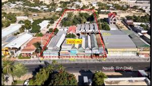 Cần Bán 7400m2 mặt tiền 40m đường Nguyễn Đình Chiểu, Hàm Tiến TP Phan Thiết Diện tích 7400m2 có 722m2 TMDV 250m2 ODT Hướng Đông Nam giá 518 tỷ