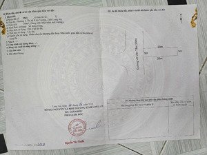 chính chủ cần bán gấp lô đất giá đầu tư ngay trung tâm phường 3, thị xã kiến tường, long an