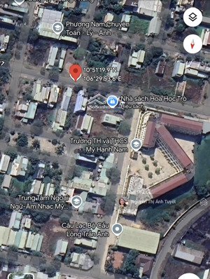 chính chủ bán đất kdc mỹ hạnh hoàng gia , góc 2 mặt tiền , 153m2 , sổ hồng riêng