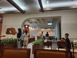 cho thuê cửa hàng sẵn nội thất quán cafe 40 triệu, 140m2, hồng hà tower, thịnh liệt, hoàng mai