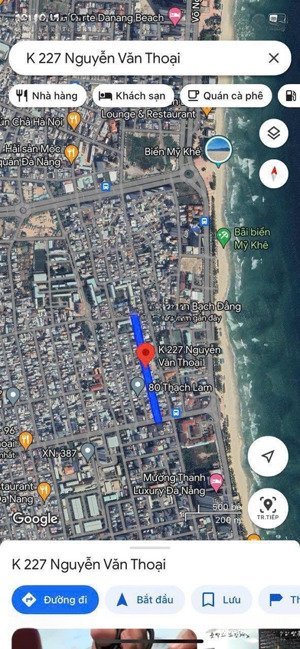 bán tòa căn hộ 5 tầng x 92m2 ngay biển mỹ khê thu nhập 40 - 50 triệu/tháng