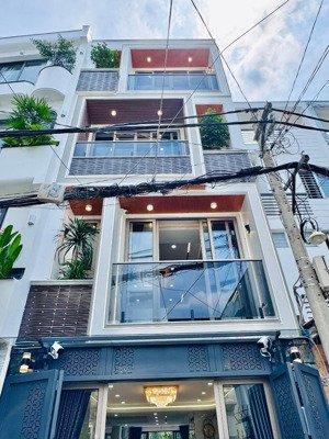 nhà thiết kế đẹp đường lê lai, gò vấp 52m2 xây 4 tầng. bán 2 tỷ 350 gần bv 175, cho thuê 10tr/tháng