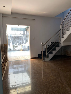 bán nhà mặt tiền đỗ bí, tân phú. dt: 12m x 20m, 1 trệt 1 lầu, sổ hồng đầy đủ