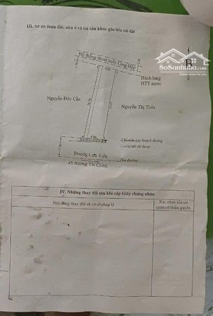 bán đất tặng nhà c4 cựu viên dt 187m - mt 6,87m - mặt sau giáp ngõ - giá chỉ 30tr/m