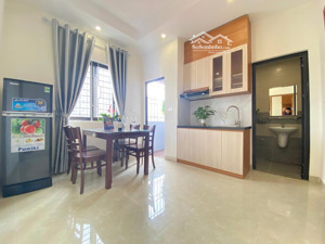 cho thuê căn hộ cao cấp 1k1n 40m2 khu lê văn lương có ban công full đồ 7tr5/tháng