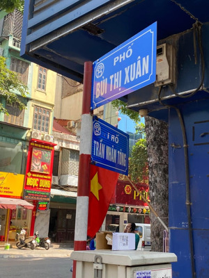cho thuê nhà mặt phố đường bùi thị xuân, 11,5 triệu, 17m2, hai bà trưng, hà nội