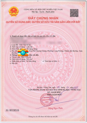 còn duy nhất 1 nền đất bà rịa city gate, giá chỉ 1.5 tỷ. khu này đã có sổ, lh 0775707172 phạm yến