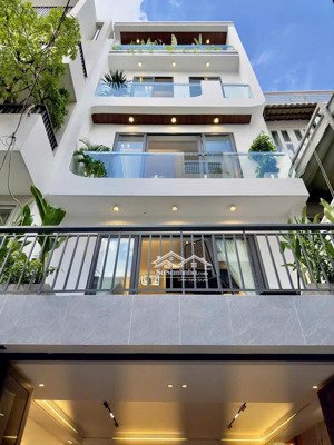 tiện cho thuê - gần bv 175 và dh công nghiệp. nhà 52m2 lê lai xây 1 trệt 4 lầu, shr