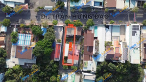 chủ giảm 2ty, bán gấp mảnh đất mặt tiền trần hưng đạo. dt 372m2, 2 mặt tiền. giá chỉ 12ty