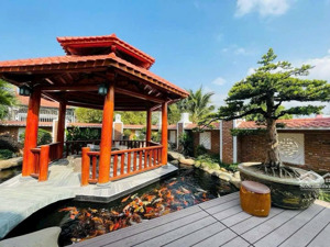 biệt thự nhà gỗ sát kđt vĩnh điềm trung , diện tích 950m2 - gi.á 18.5 tỷ