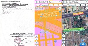 6m*18m full thổ cư, hướng bắc khu dân cư đồng nhân, phường kim dinh, thành phố bà rịa, tỉnh br - vt