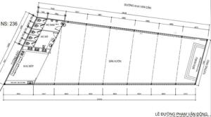 BDS HVL [NC] CHO THUÊ 2MT PHẠM VĂN ĐỒNG 700m2 Giá 70tr TL