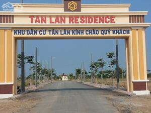 Nền đẹp view công viên 64m2 kdc Tân Lân Residence giá rẻ đầu tư chỉ 780tr bán gấp