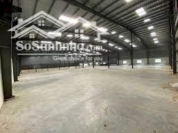 Cho Thuê Kho Xưởng Xã Cần Đước, Long An, Diện Tích Đất: 5.000M2, Nhà Xưởng: 2.500M2, Trạm 1.250Kva