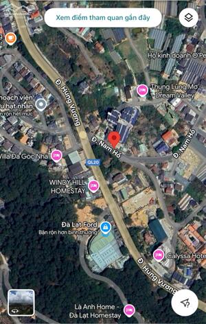Cần Sang Nhượng lại 4 Căn Hộ liền kề mặt tiền Đường Hồ Nam TP Đà Lạt Tỉnh Lâm Đồng DT 54m2/căn Hướng Tây Nam giá 2 tỷ/căn