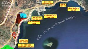 `ĐẤT BIỂN TUY PHONG, BÌNH THUẬN GIÁ CHỈ 6TR/M2 CHÍNH CHỦ, SỔ ĐỎ NGAY