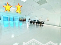 bình thạnh - 340m2 văn phòng cho thuê + toà mới - view kính - ngăn sẵn 3 khu vực + 2 thang máy