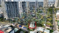 bán gấp tòa nhà hầm 5 tầng, 240m2 thạnh mỹ lợi cách sông, cc one 500m