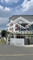 bán căn góc e tầng, mặt tiền, view chợ đêm suncasa 1 - vsip2 thủ dầu một, bình dương, 115m2 đất