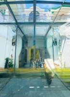 nhà style hiện đại full nội thất, có sân trước - gần đường quốc hương