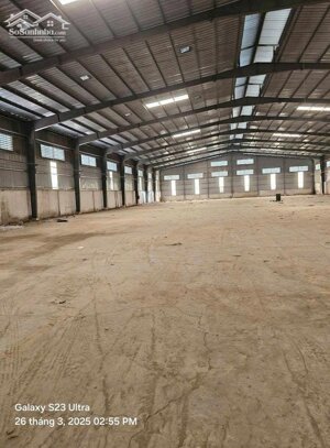 CHO THUÊ 5.000M2 XƯỞNG TRONG CỤM CN TP MỚI BÌNH DƯƠNG