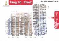 căn cuối view vịnh tầng 20 - 75m2 - 2pn 2vs full nội thất ramada hạ long - cắt siêu lỗ