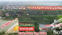 đất xuân minh thọ xuân, giá chỉ 3xx/lô
